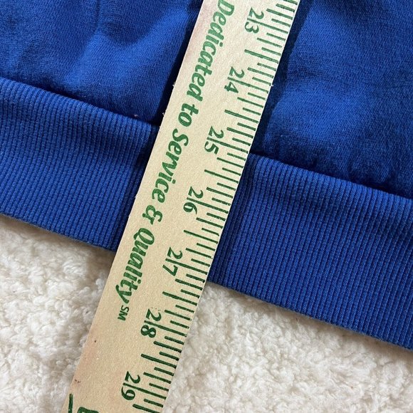 Under Armour Hoodie Rival Mens Medium Royal Blue Green Camo Logo Pullover - Picture 8 of 9